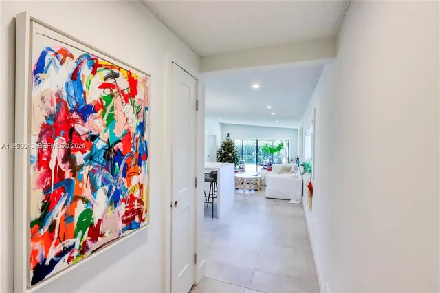 a view of dining room with furniture and toys