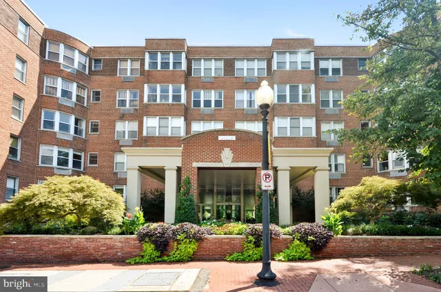 a front view of a building