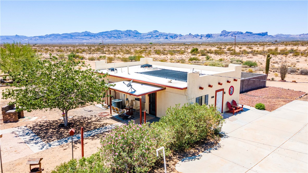1692 South Verde Road Golden Valley, AZ 86413 - Photo 5 of 39 Aerial view of sparsely populated area featuring a desert landscape and mountains
