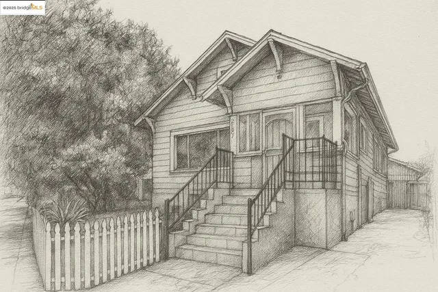 a view of a white house with large windows