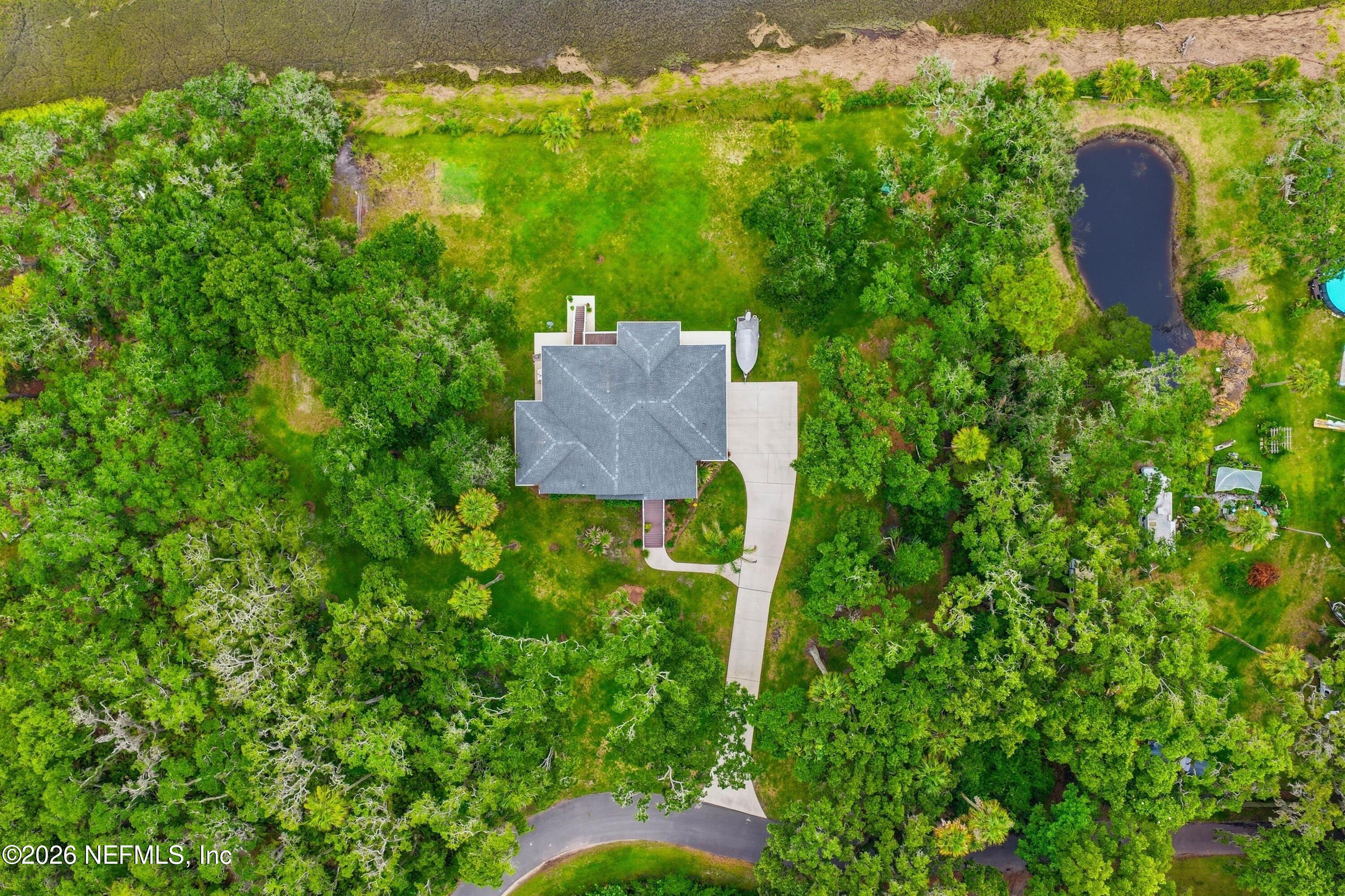 19045 Waterville Road Jacksonville, FL 32226 - Photo 46 of 49 49-Birds Eye View