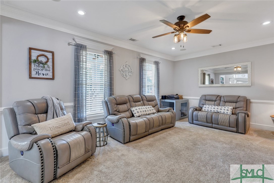 803 Honey Ridge Road Guyton, GA 31312 - Photo 12 of 50 Family room could easily be formal living room, or