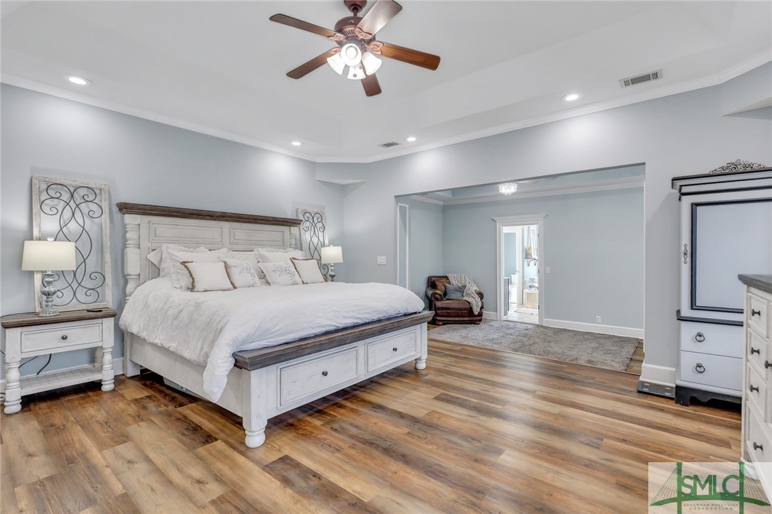 803 Honey Ridge Road Guyton, GA 31312 - Photo 25 of 50 Primary Bedroom, with sitting room, This room also
