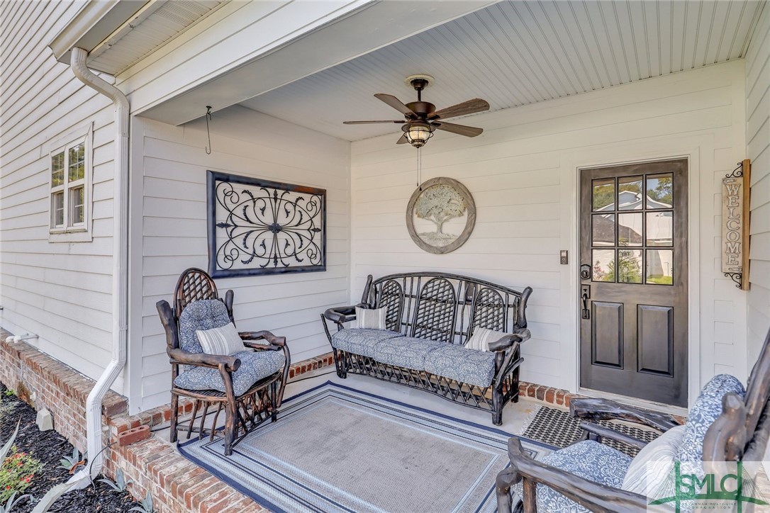 803 Honey Ridge Road Guyton, GA 31312 - Photo 40 of 50 Cute, little porch off side door by driveway, this