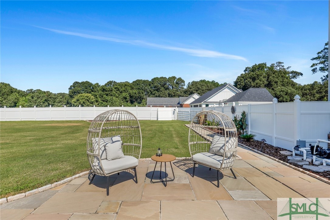 803 Honey Ridge Road Guyton, GA 31312 - Photo 44 of 50 Lots of patio space and yard space, there is a dou