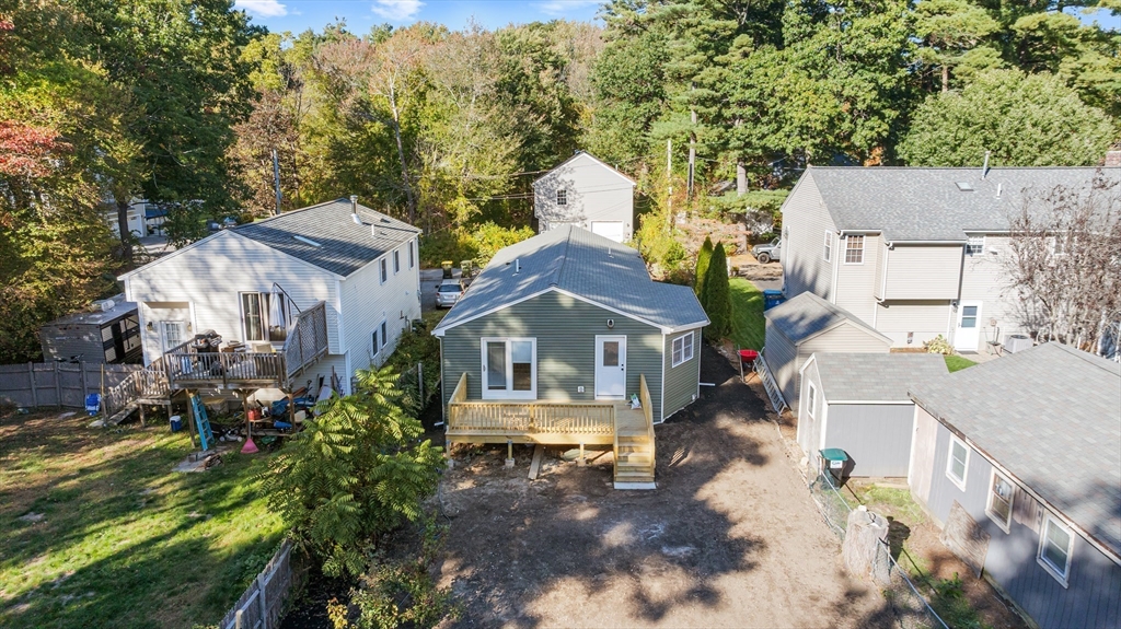 12 Sylvan Road Norton, MA 02766 - Photo 35 of 39 an aerial view of a house with a yard