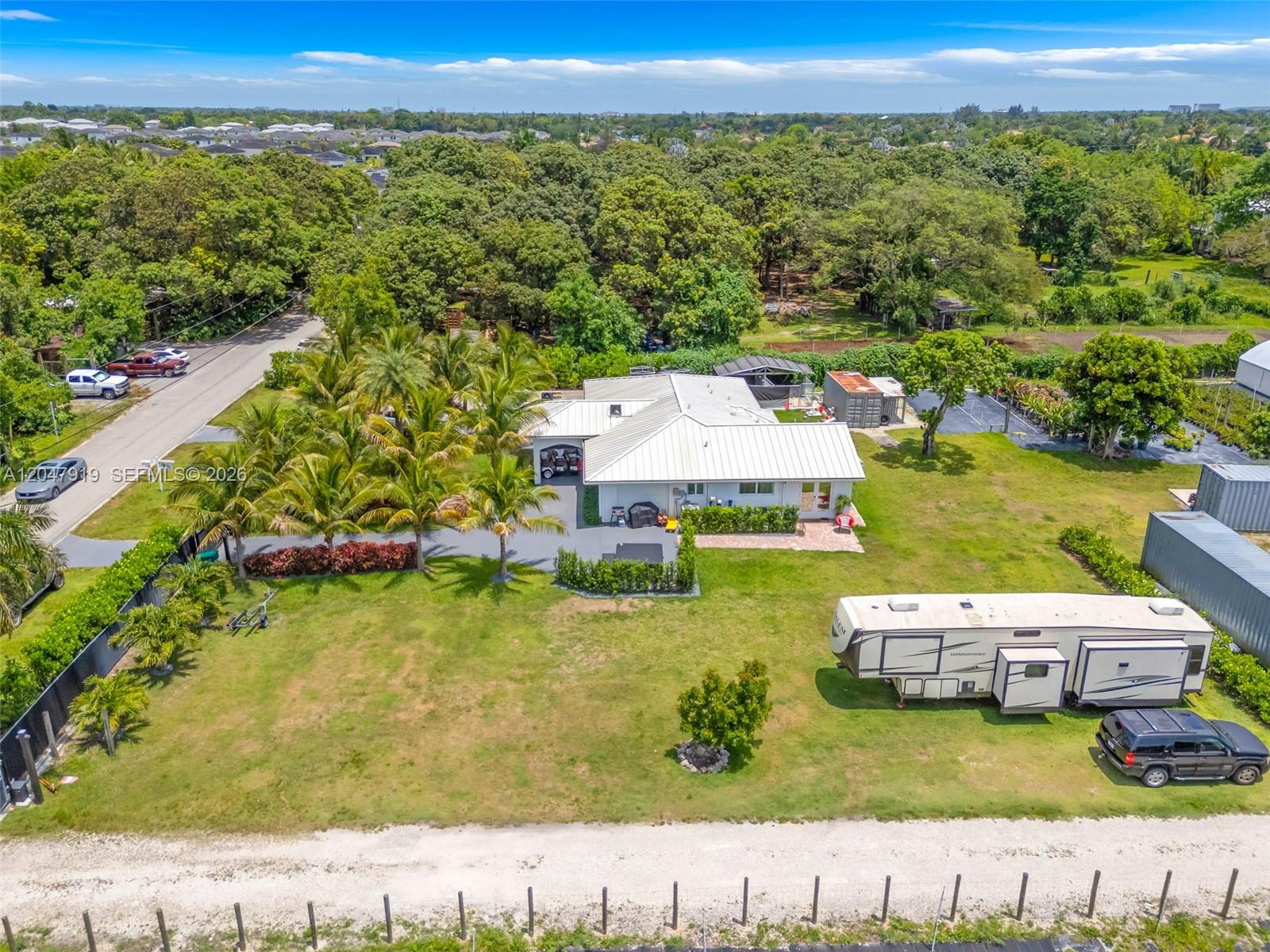 13770 Southwest 192nd Street Miami, FL 33177 - Photo 2 of 27 view of service road