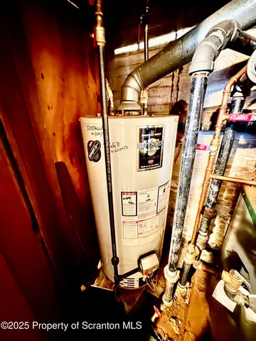 a view of storage and utility room