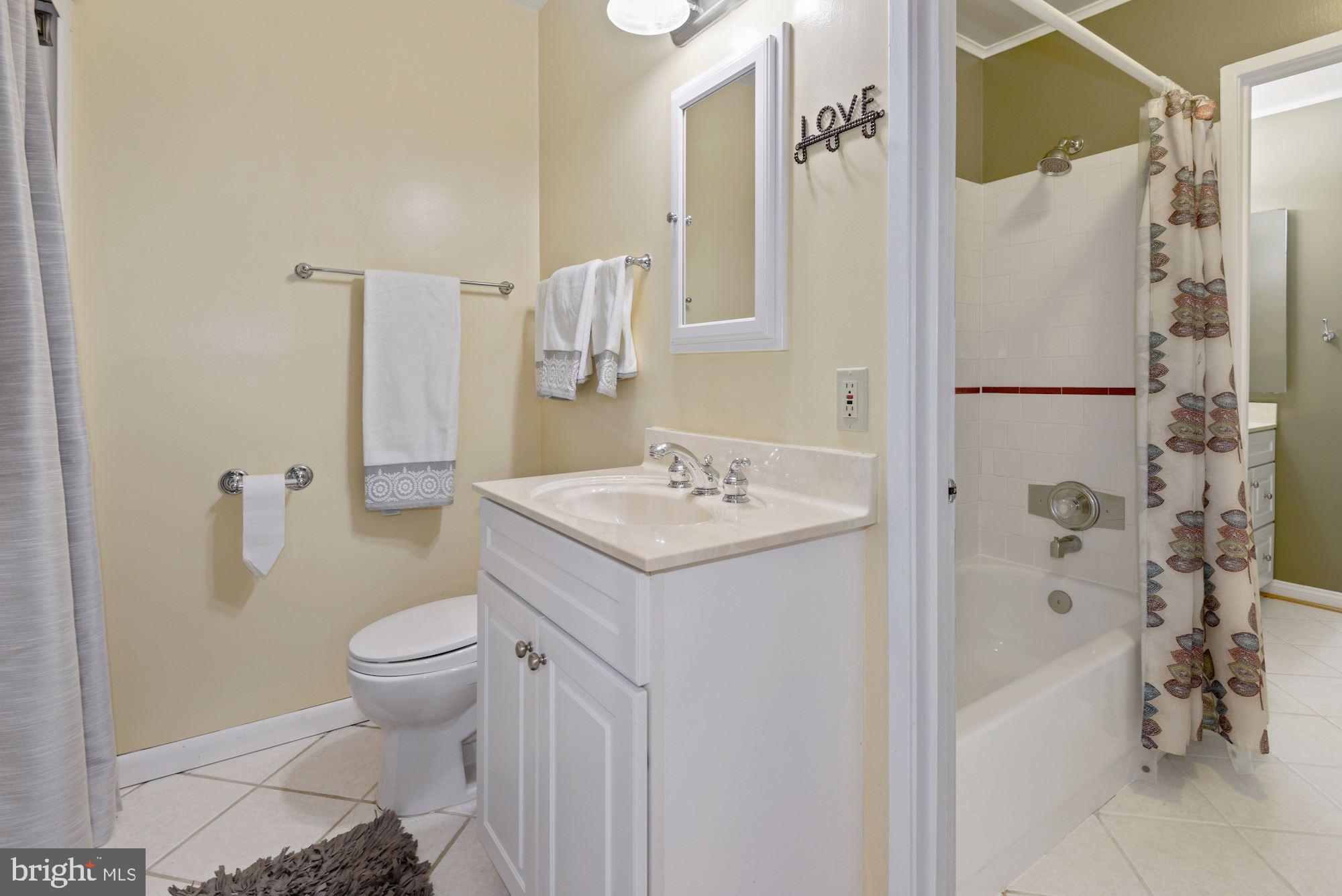 11310 Gatesborough Lane Reston, VA 20191 - Photo 24 of 43 Primary Bath with Shared Shower/Tub