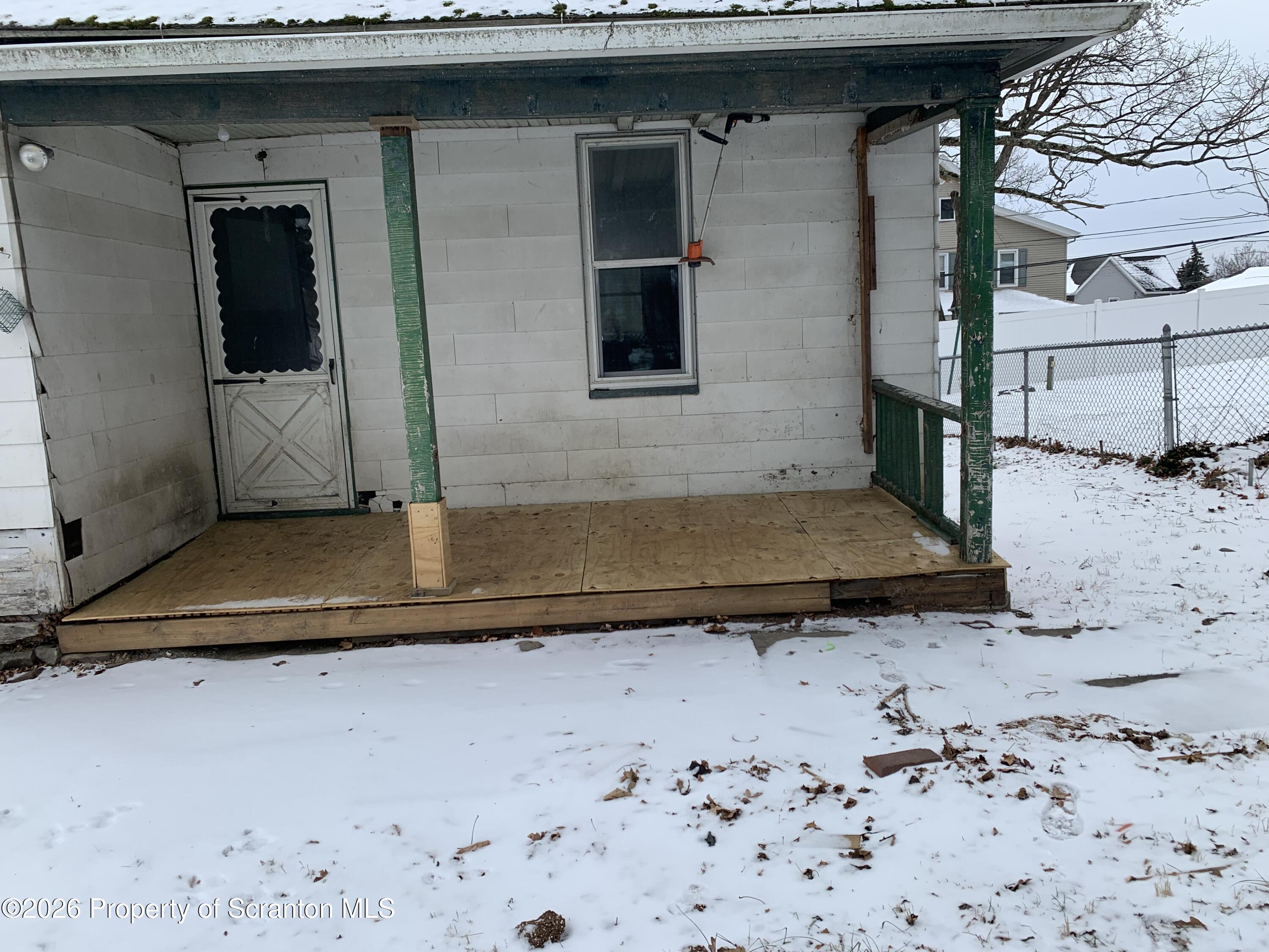 709 Meade Street Dunmore, PA 18512 - Photo 24 of 38 a view of a door of a house