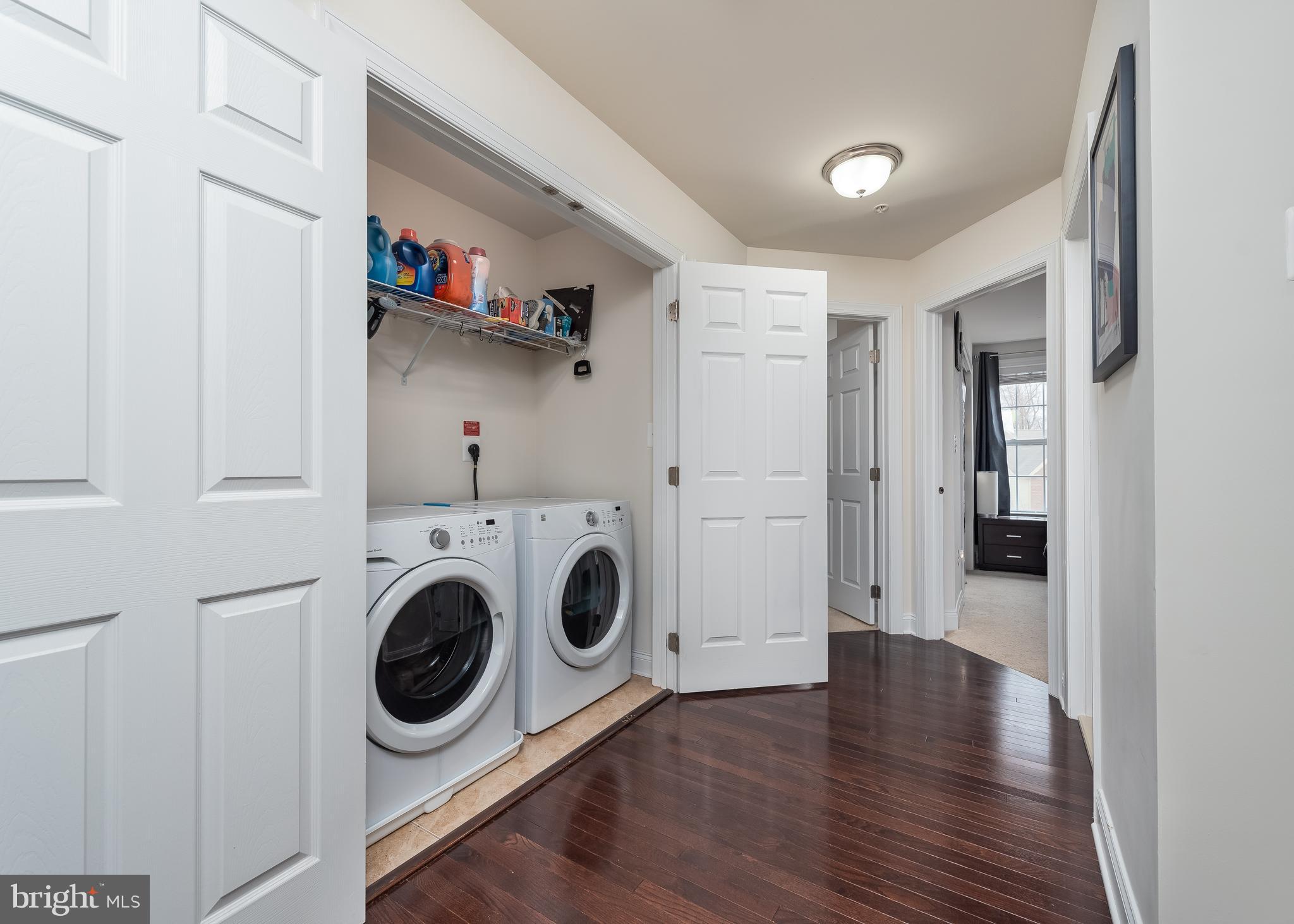 7665 Elmcrest Road Hanover, MD 21076 - Photo 18 of 37 Convenient laundry on bedroom level