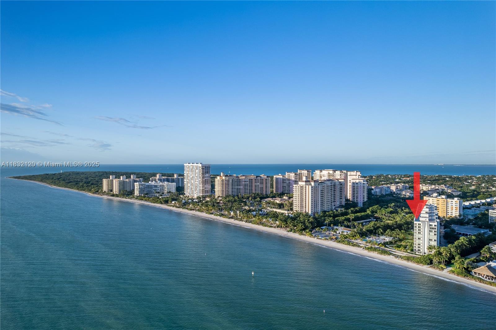 615 Ocean Drive, Unit 6A Key Biscayne, FL 33149 - Photo 40 of 40 a view of a balcony with city view