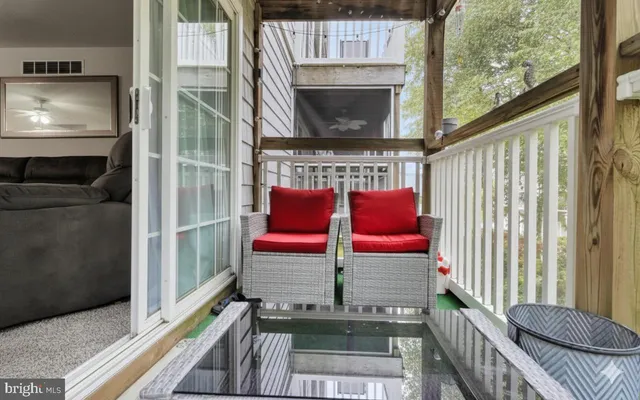 a view of outdoor space deck and outdoor kitchen