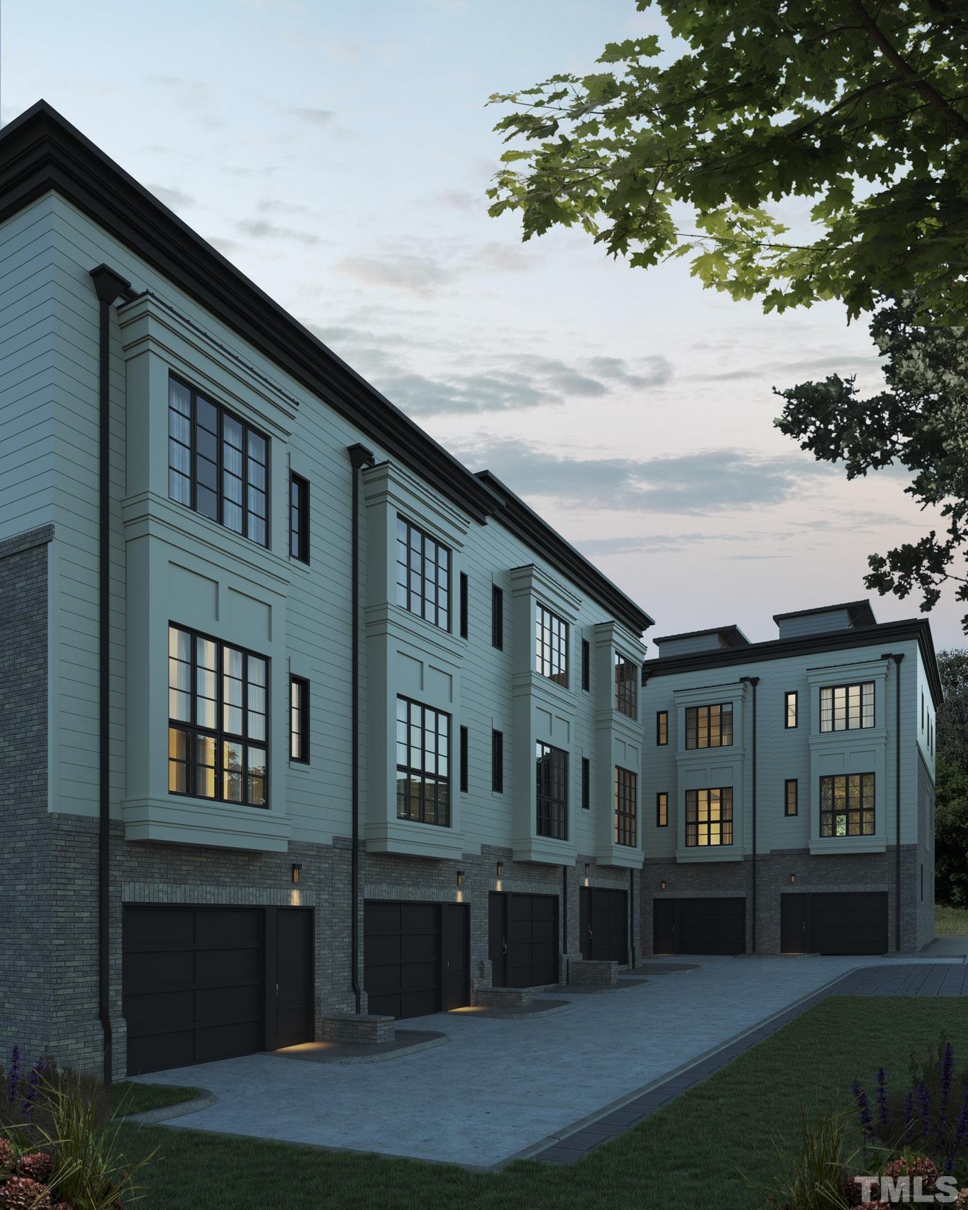 613 South West Street Raleigh, NC 27601 - Photo 4 of 18 a front view of a building with garden