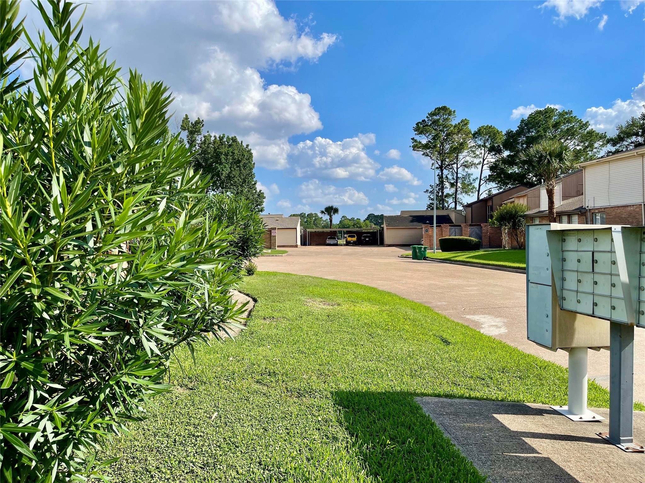 7840 Bateman Lane Houston, TX 77088 - Photo 19 of 25 a view of a park with plants and a bench