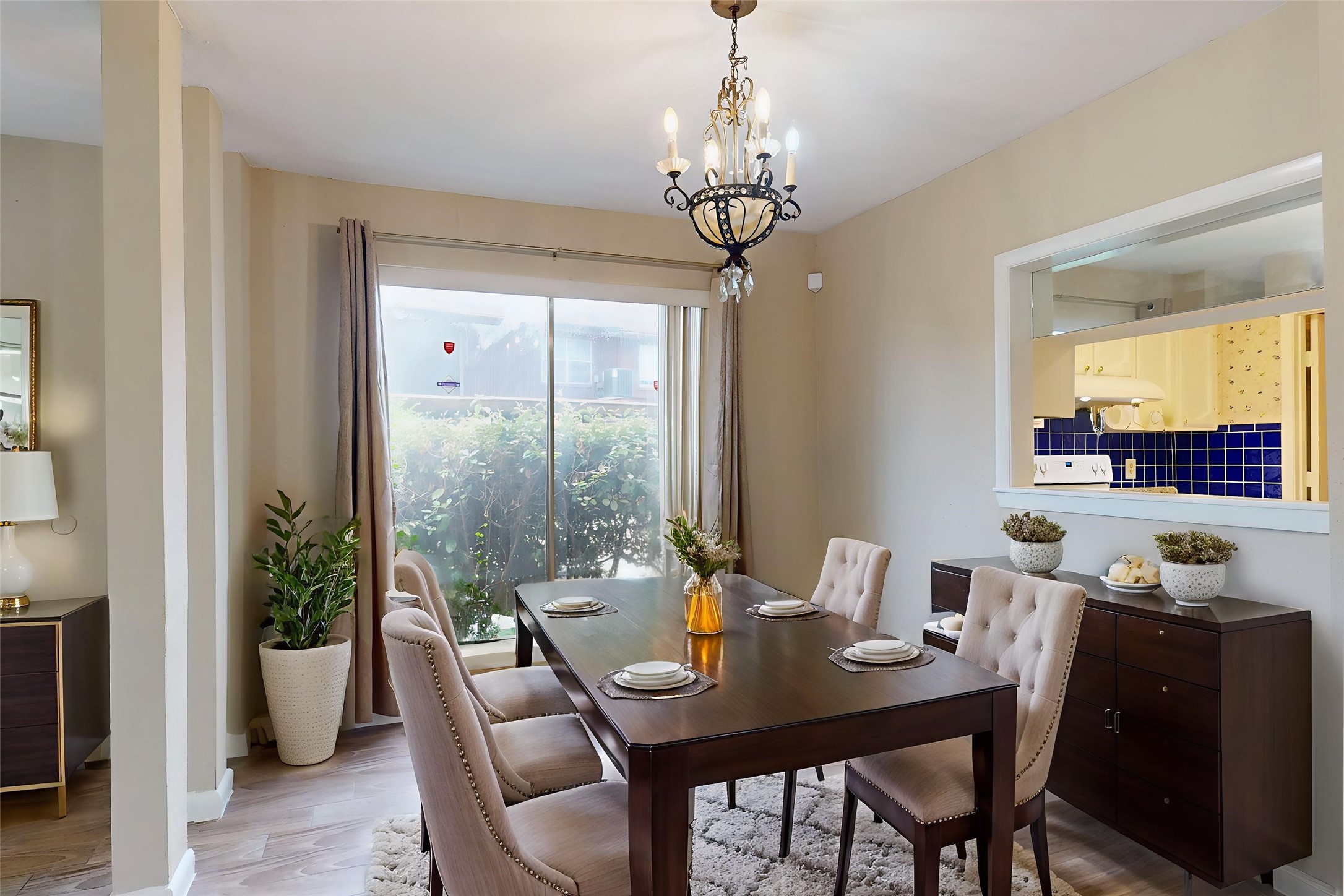7840 Bateman Lane Houston, TX 77088 - Photo 5 of 25 a view of a dining room with furniture window and outside view