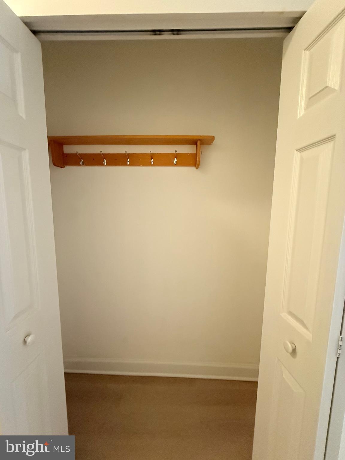 4740 Connecticut Avenue Northwest, Unit 112 Washington, DC 20008 - Photo 14 of 20 Spacious closet with organized potential.