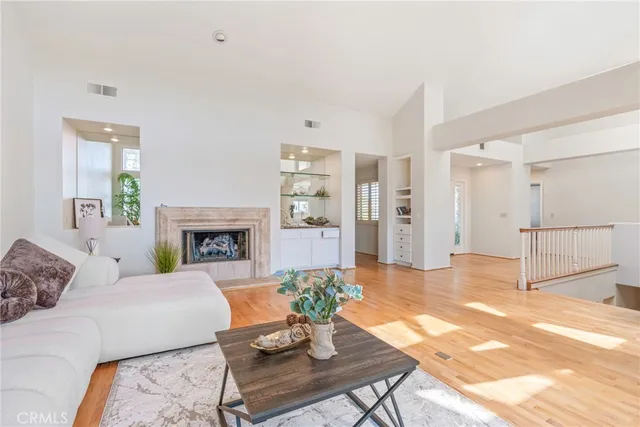 a view of a wooden deck