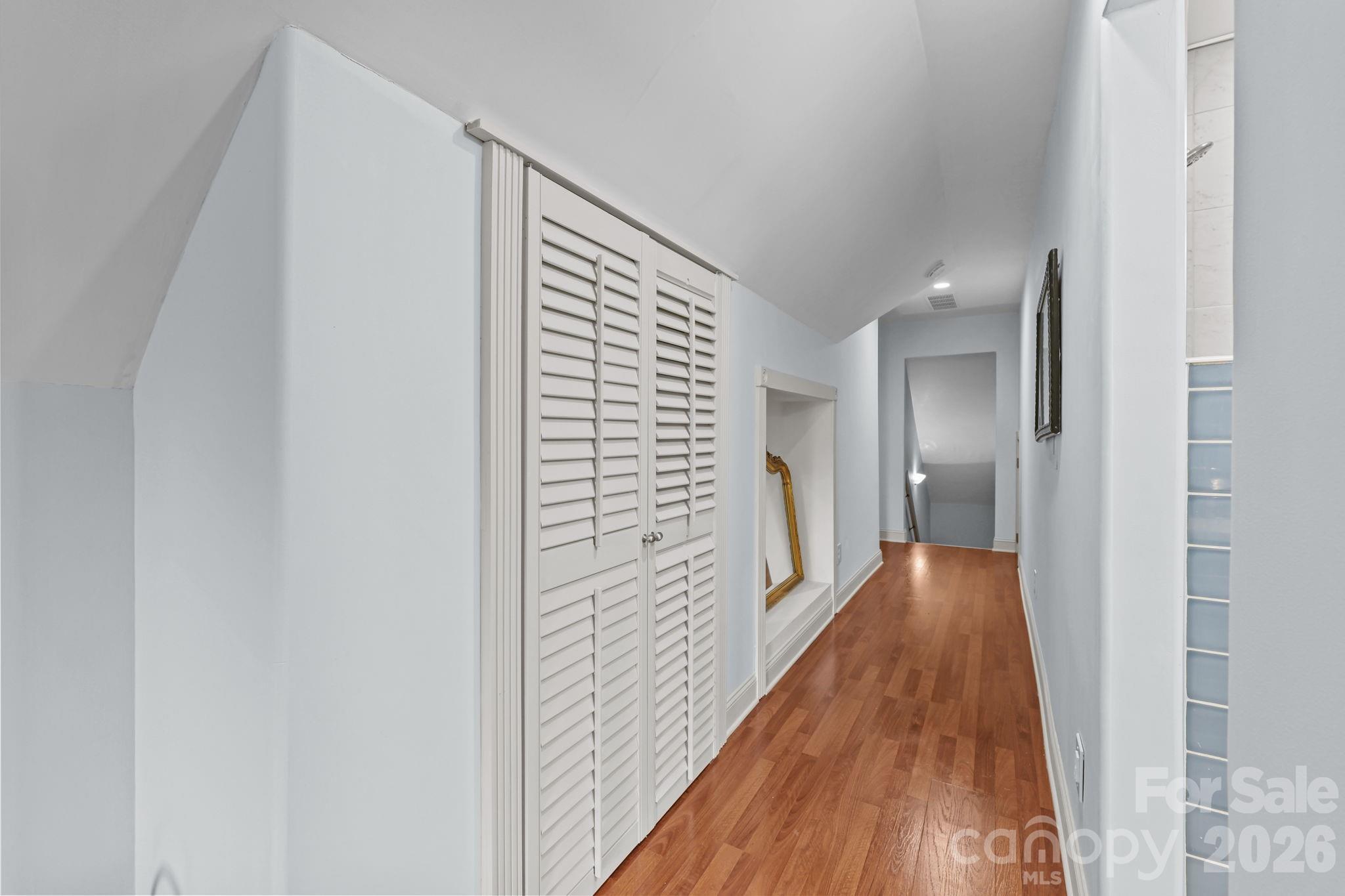 543 Muirfield Way Salisbury, NC 28144 - Photo 32 of 42 a view of hallway with wooden floor