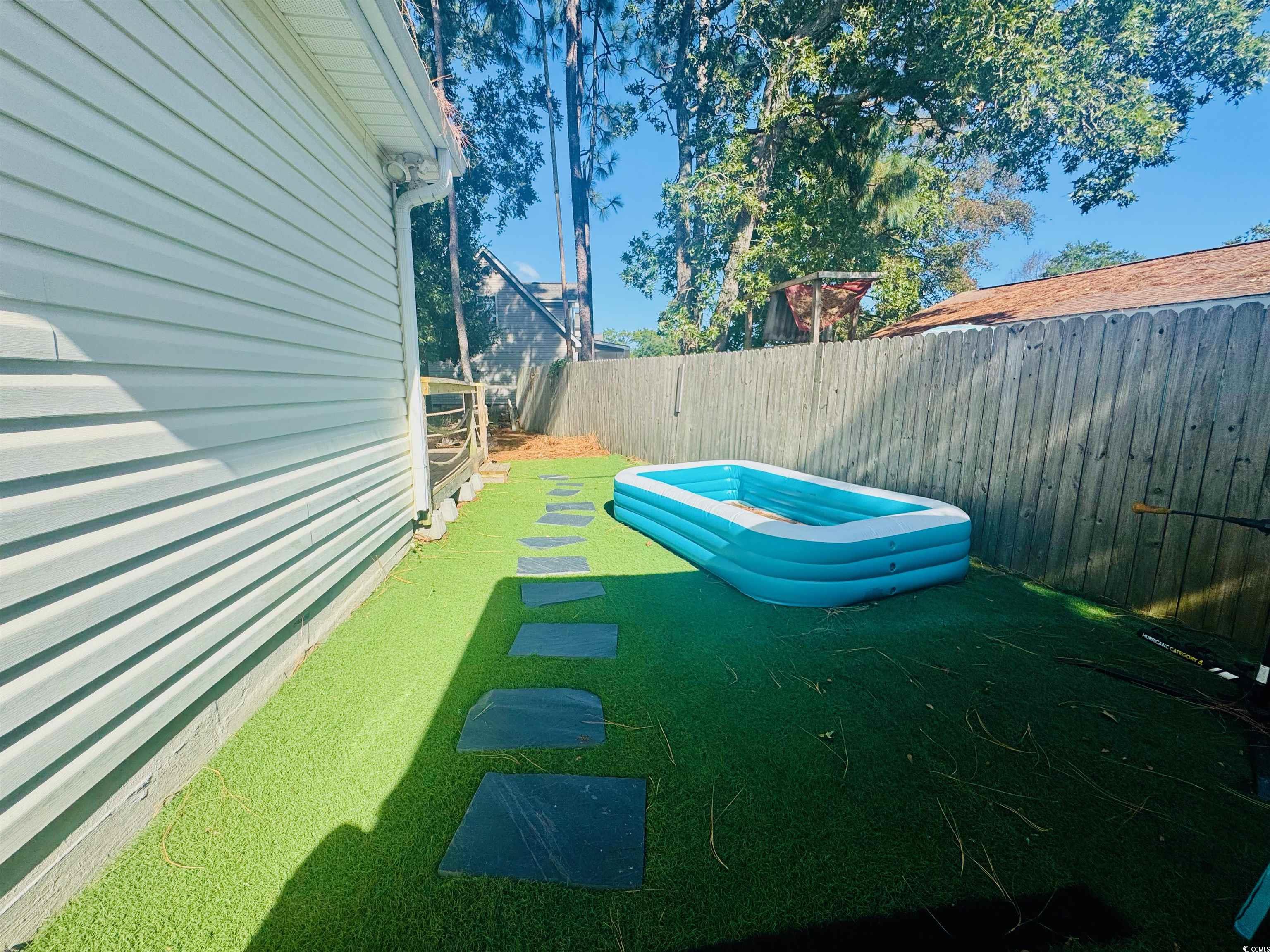 1960 Lake View Circle Surfside Beach, SC 29575 - Photo 36 of 40 View of fenced backyard