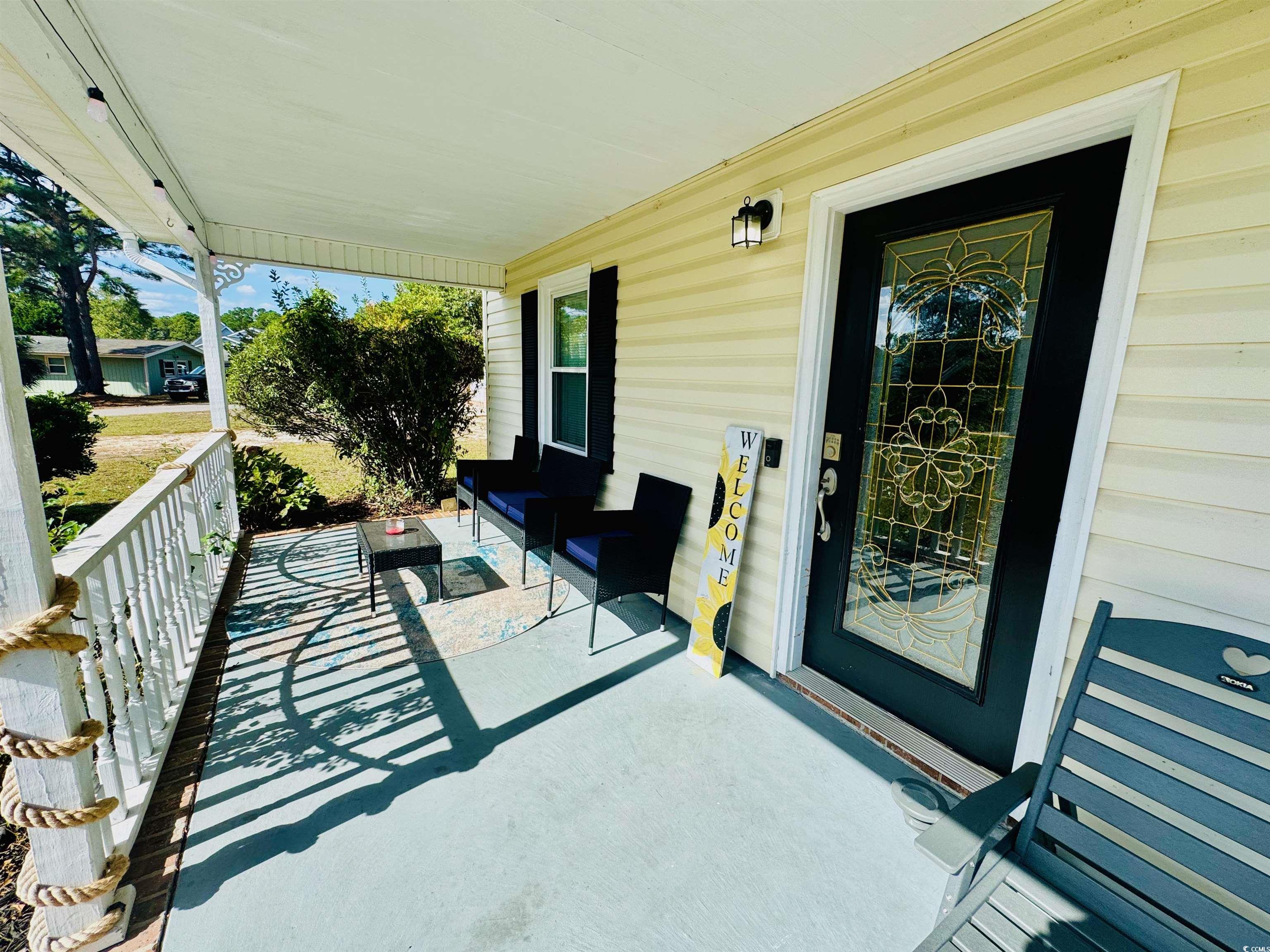 1960 Lake View Circle Surfside Beach, SC 29575 - Photo 5 of 40 View of porch