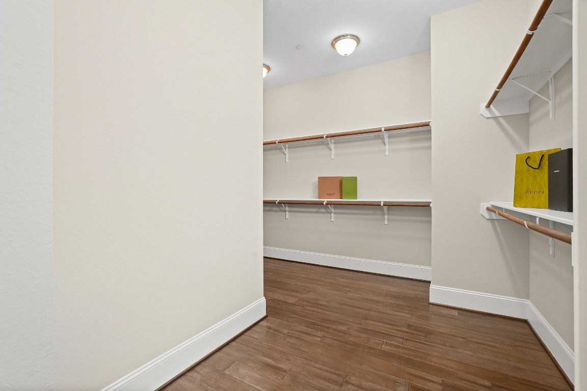 1812 Rosedale Street, Unit A Houston, TX 77004 - Photo 13 of 21 Spacious walk-in closet designed to keep everything in its place.