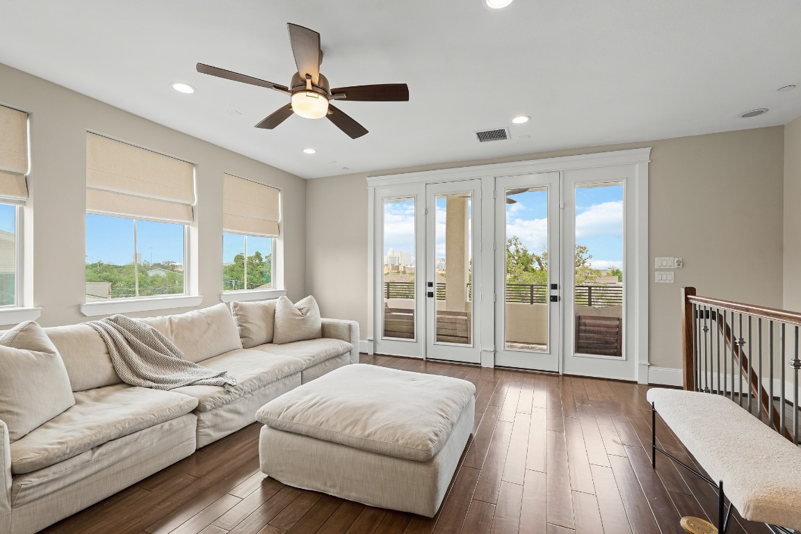 1812 Rosedale Street, Unit A Houston, TX 77004 - Photo 15 of 21 Another perspective—downtown views that elevate the entire home.