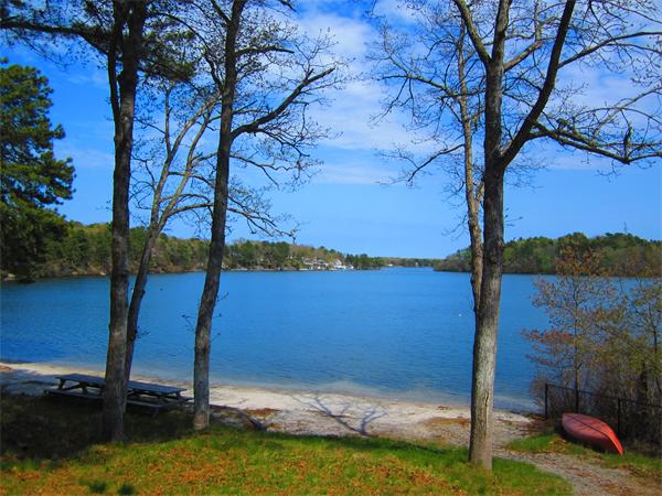 30 Sandy Beach Road Plymouth, MA 02360 - Photo 25 of 26 a view of a lake view