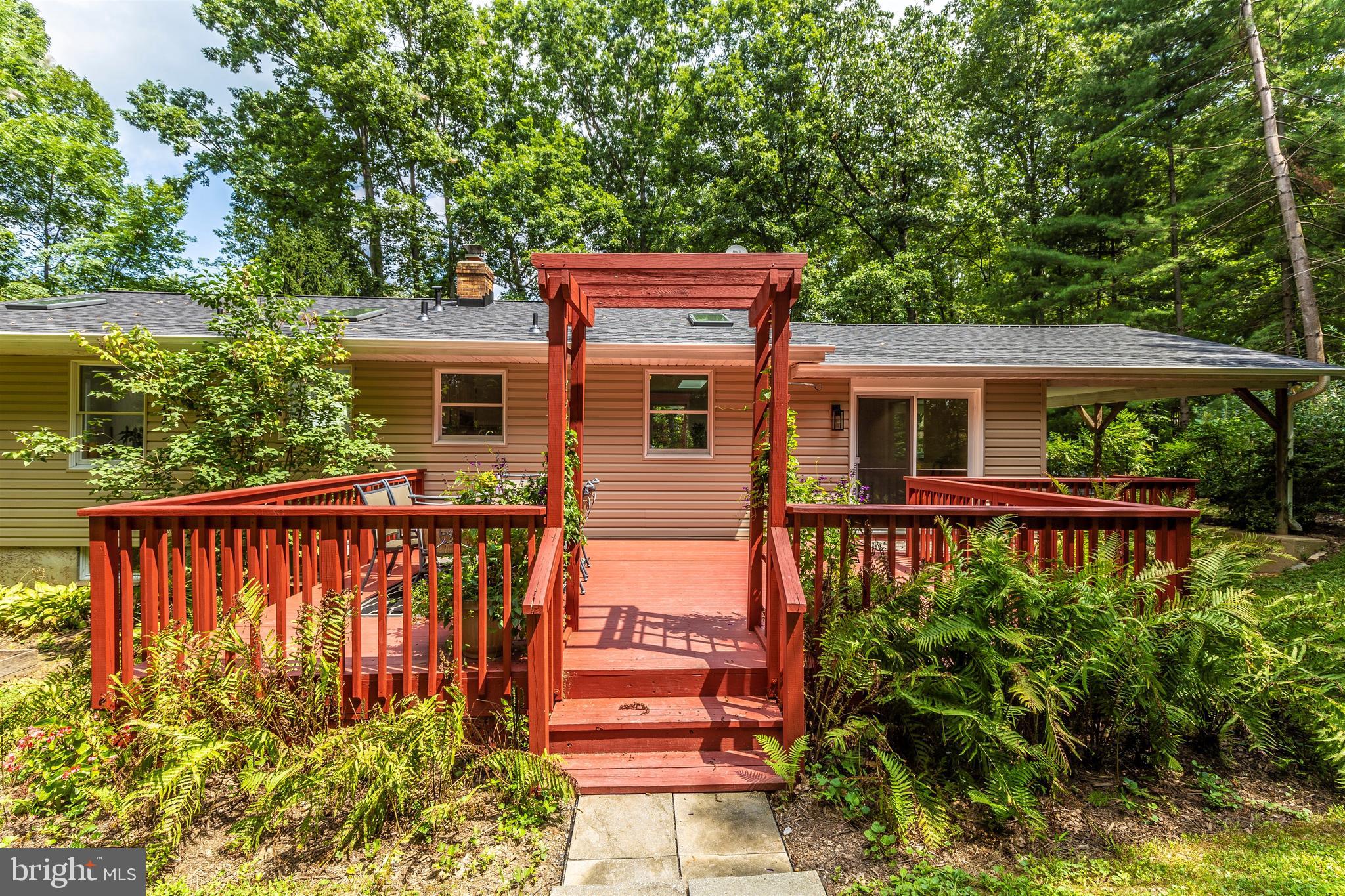 3223 Hoopers Delight Road New Windsor, MD 21776 - Photo 68 of 85 Lush ferns surraound your private deck