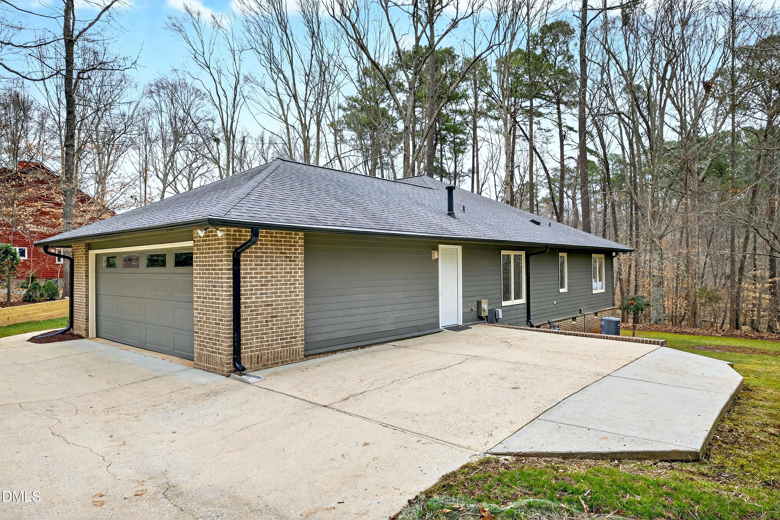 3304 Abney Place Raleigh, NC 27607 - Photo 40 of 55 Parking Pad for additional cars, RV or boat!