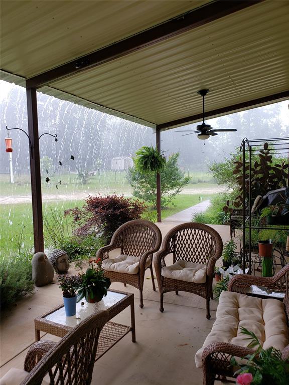 1070 Piney Grove Road Rusk, TX 75785 - Photo 33 of 39 View of patio featuring a ceiling fan