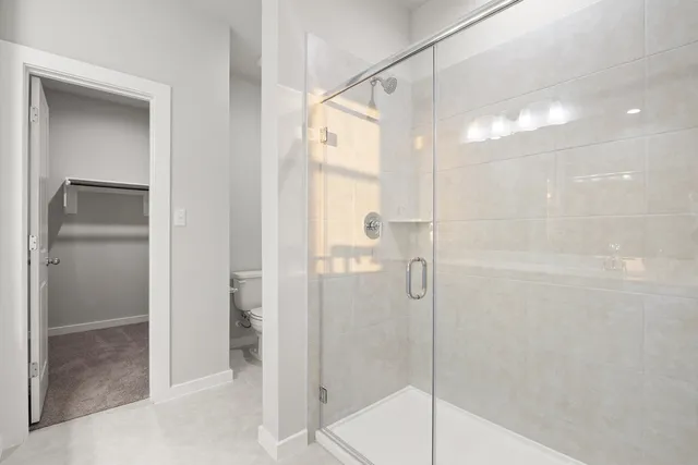 a view of backyard with cabin