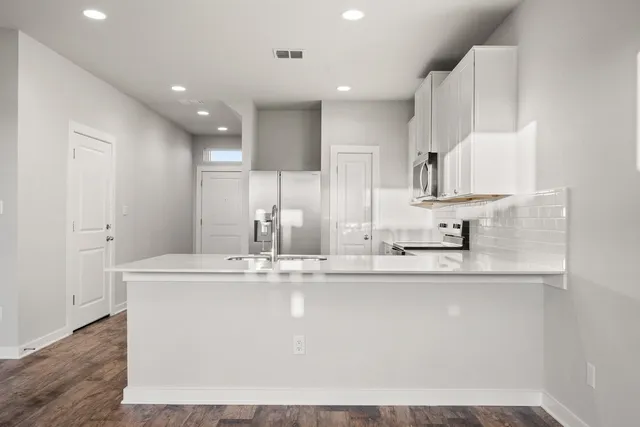 a view of empty room