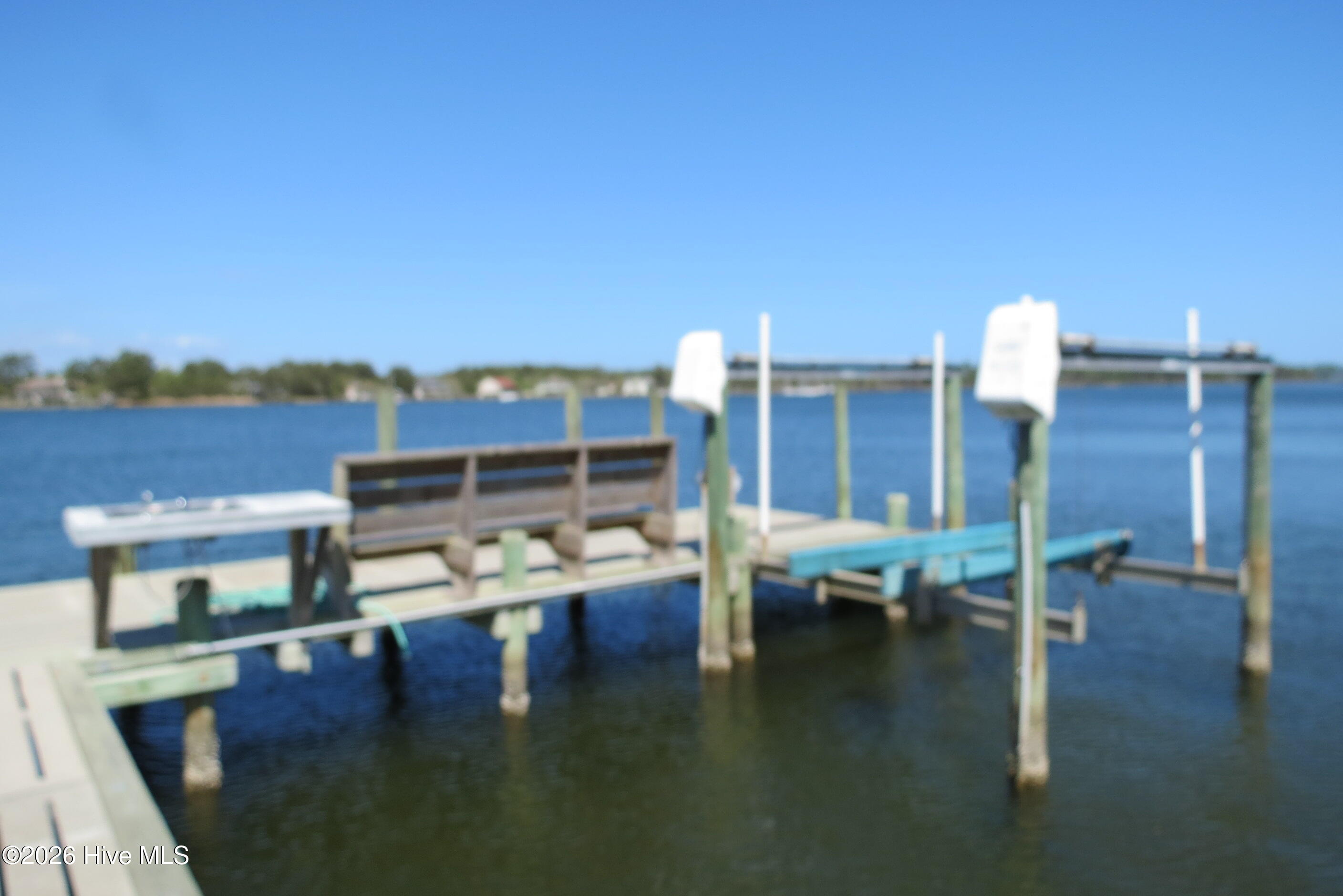 609 Mills Road Oriental, NC 28571 - Photo 22 of 85 Boatlift and kayak/dinghy launch
