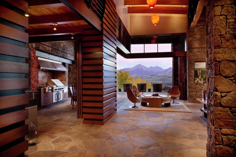 680 Hawn Lane Telluride, CO 81435 - Photo 14 of 18 looking out to exterior living space