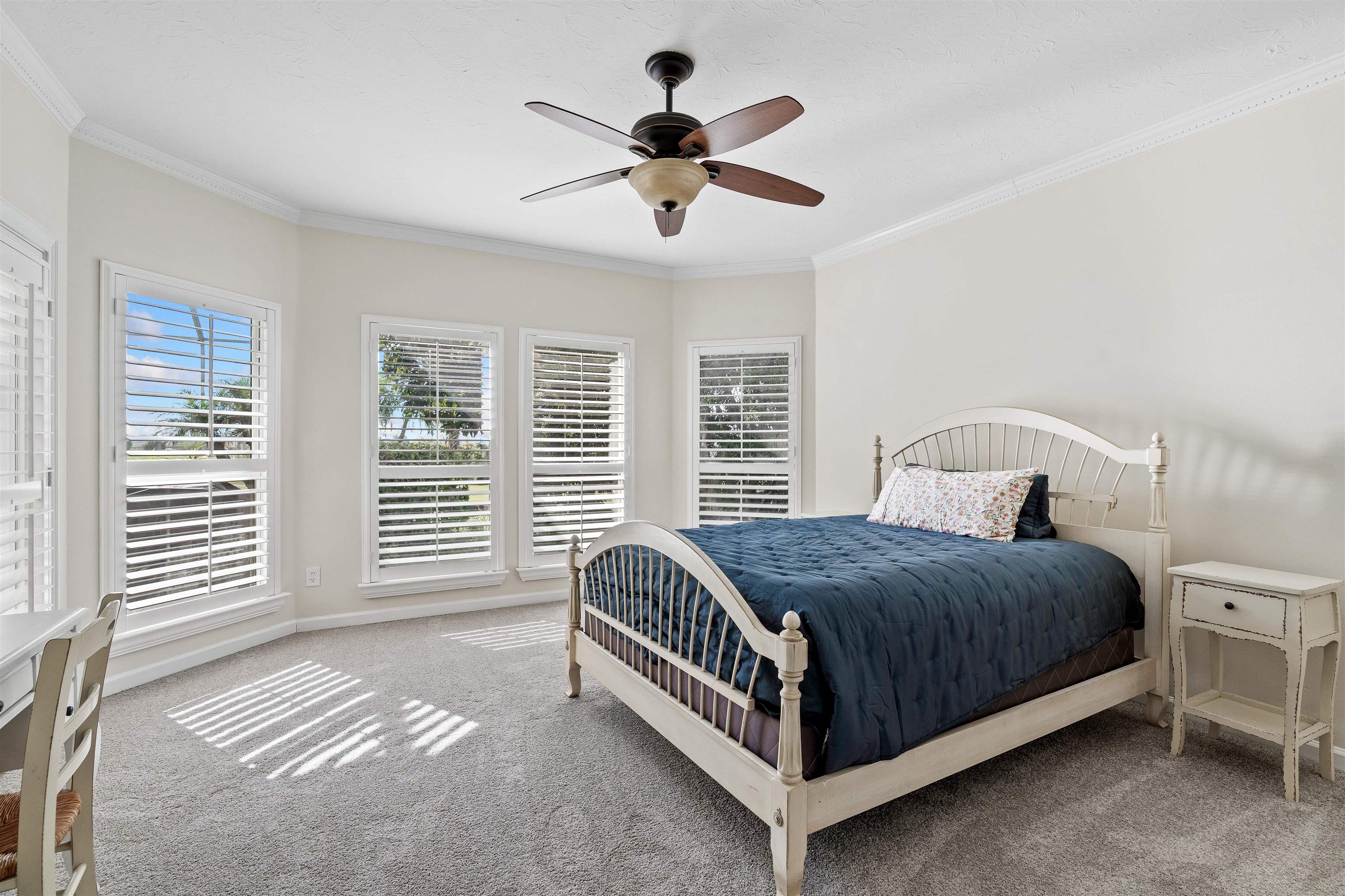207 Marshside Drive St. Augustine, FL 32080 - Photo 42 of 87 a spacious bedroom with a bed and window