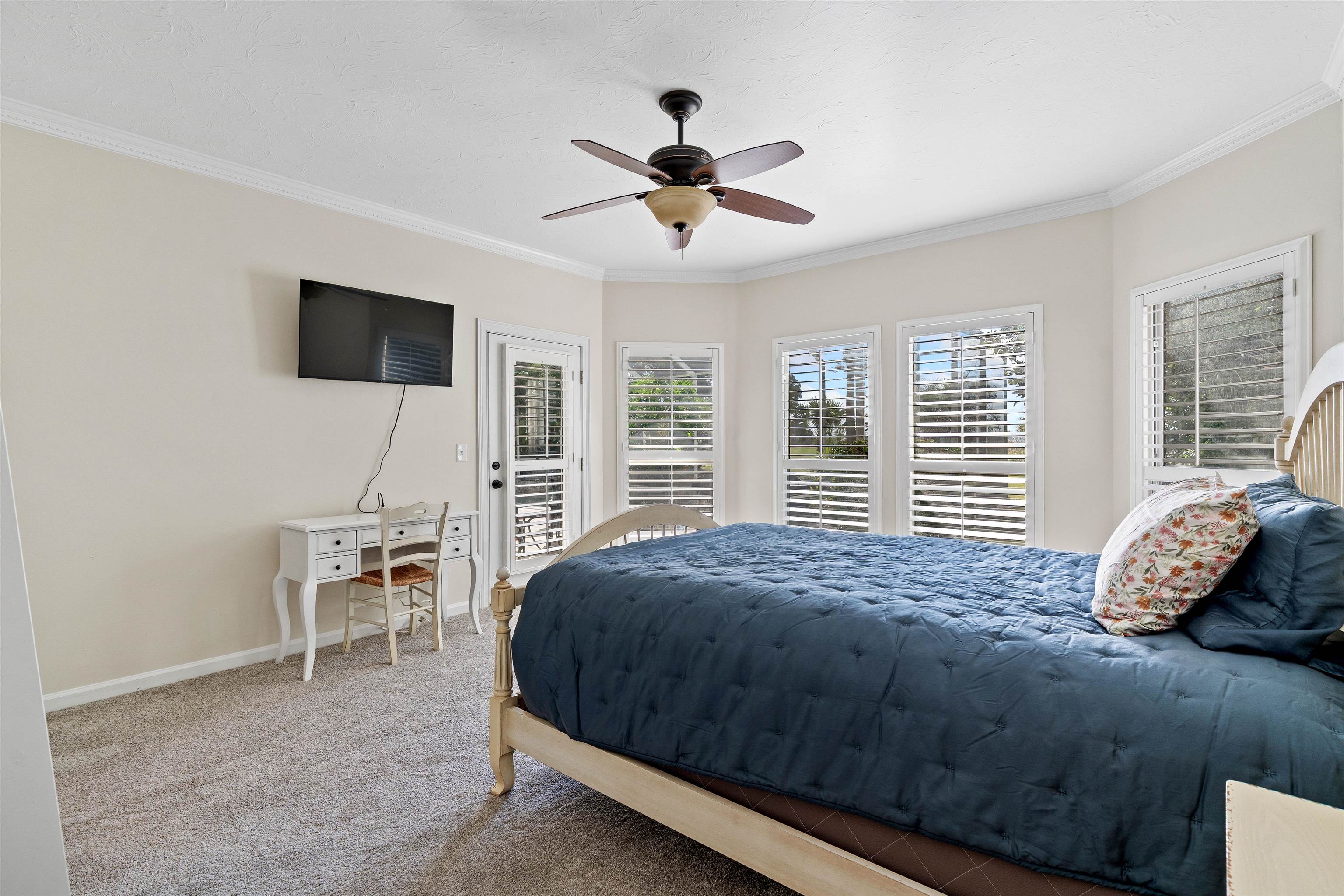 207 Marshside Drive St. Augustine, FL 32080 - Photo 43 of 87 a bedroom with a bed furniture and a window