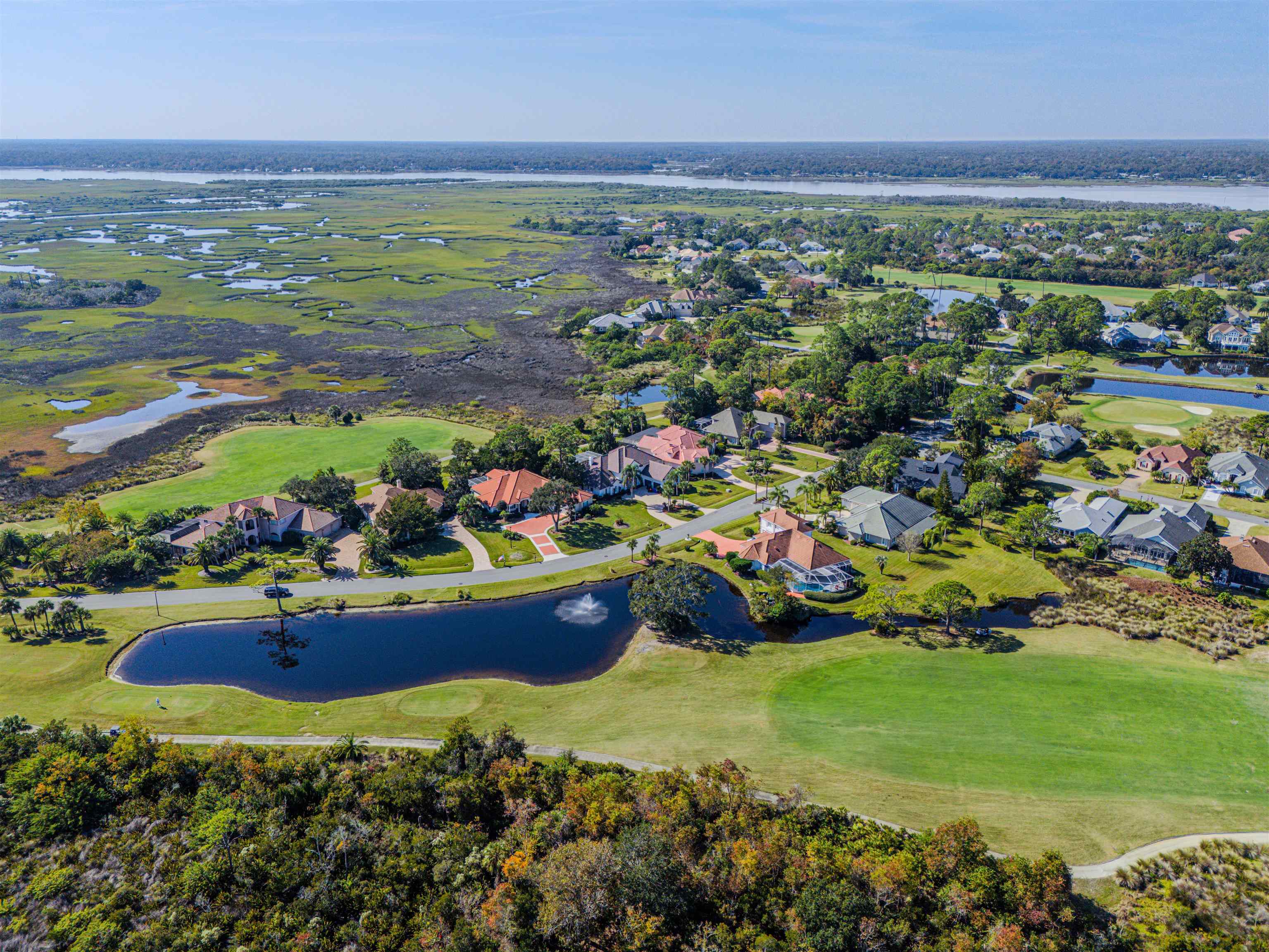 207 Marshside Drive St. Augustine, FL 32080 - Photo 68 of 87 Aerial overview of property's location featuring nearby suburban area