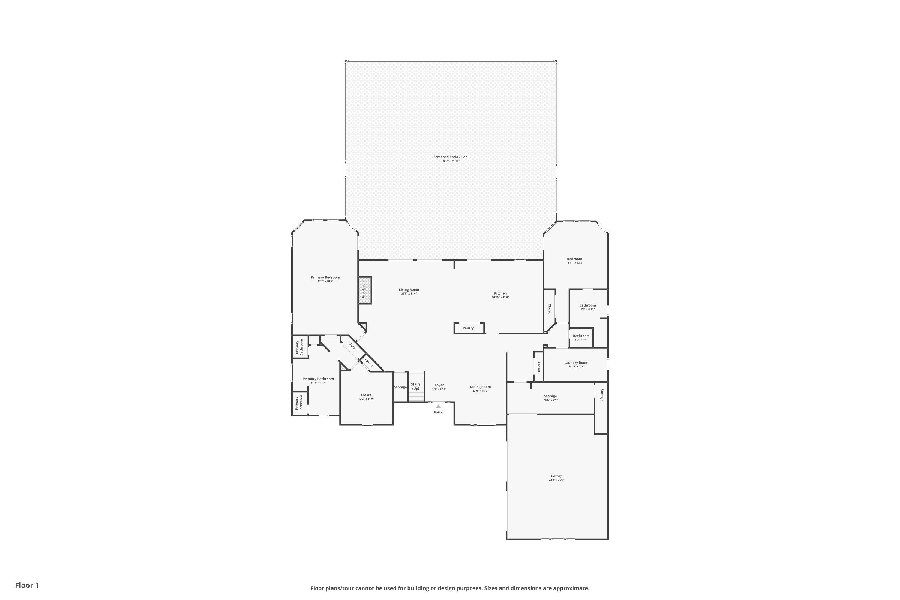 207 Marshside Drive St. Augustine, FL 32080 - Photo 87 of 87 View of property floor plan