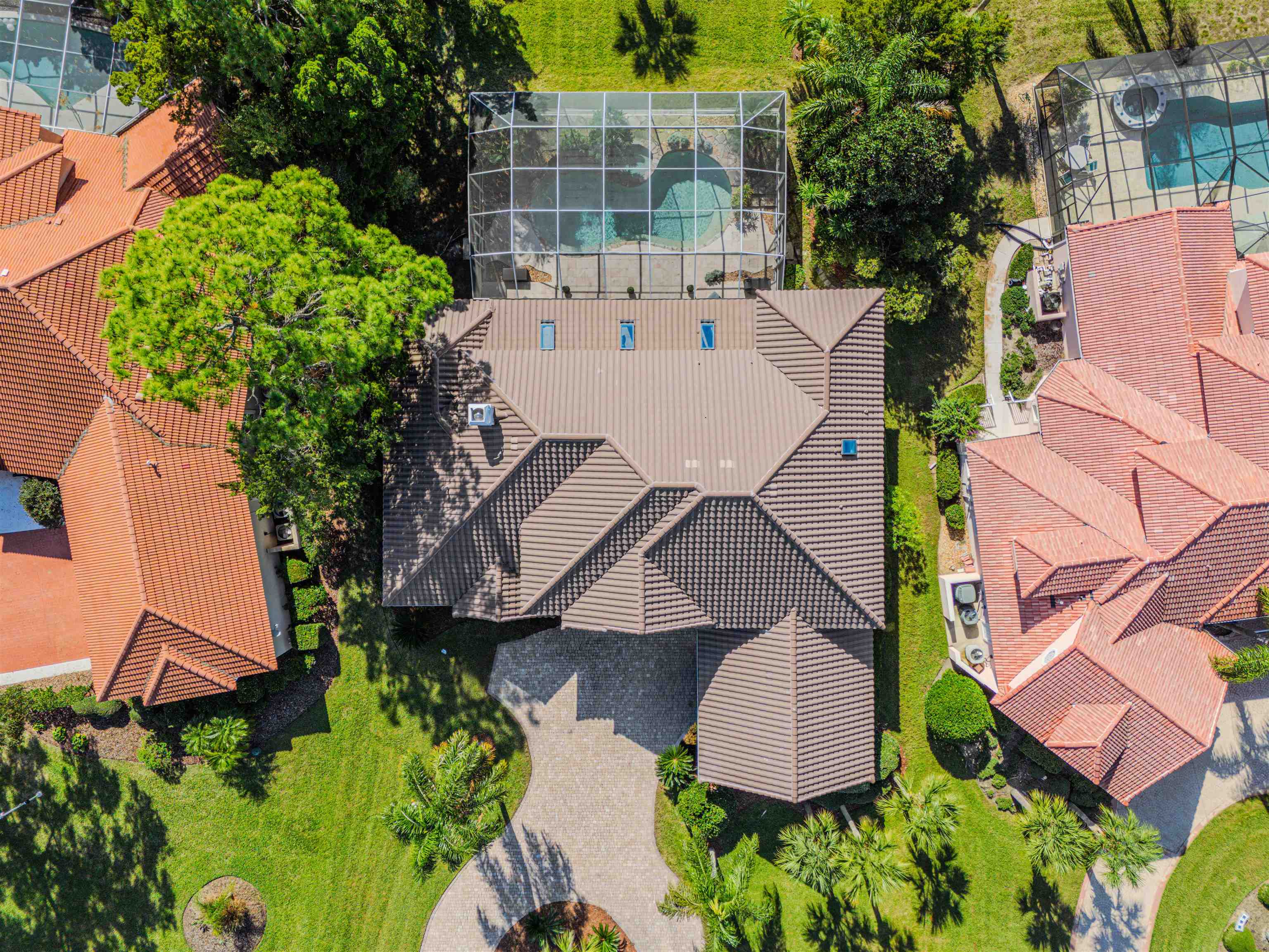 207 Marshside Drive St. Augustine, FL 32080 - Photo 10 of 87 an aerial view of a house with a yard and garden
