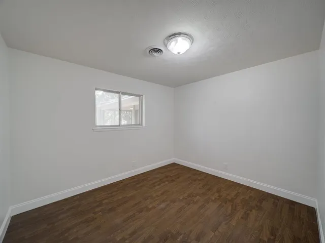 wooden floor in an empty room