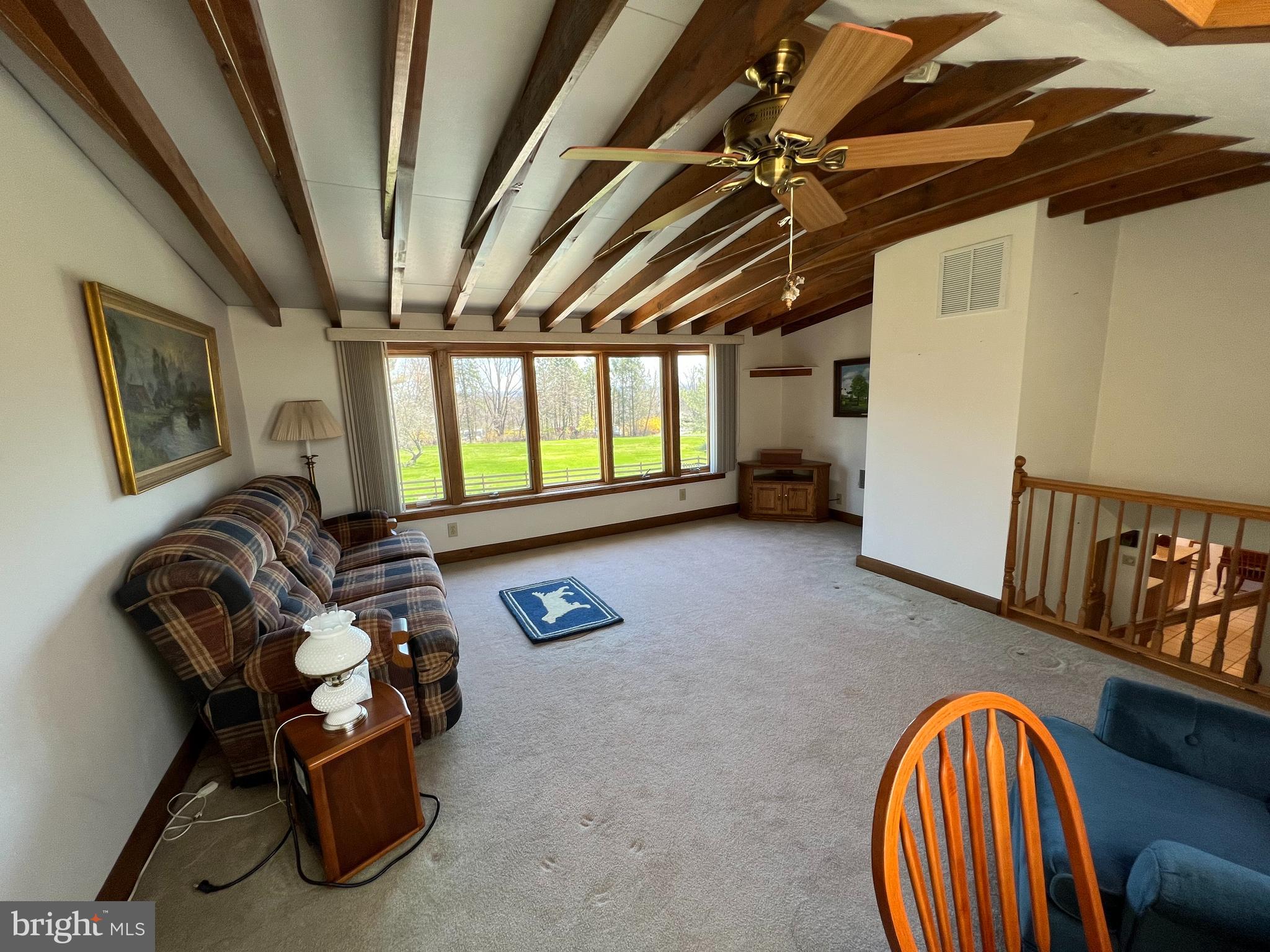 531 Upper Stump Road Chalfont, PA 18914 - Photo 6 of 16 "Crow's Nest" with Beamed Ceiling, Skylight, VIEW!