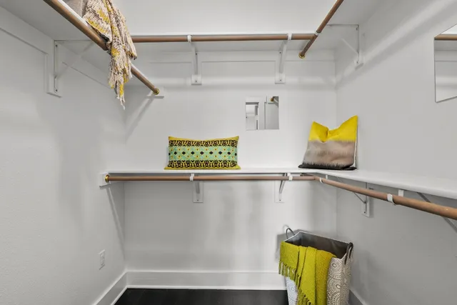 a view of a refrigerator in kitchen