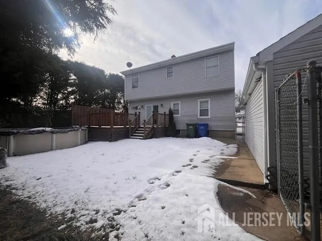 a view of a from a window