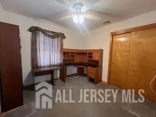 a close view of walk in closet