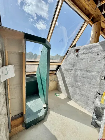 a view of front door with outdoor space