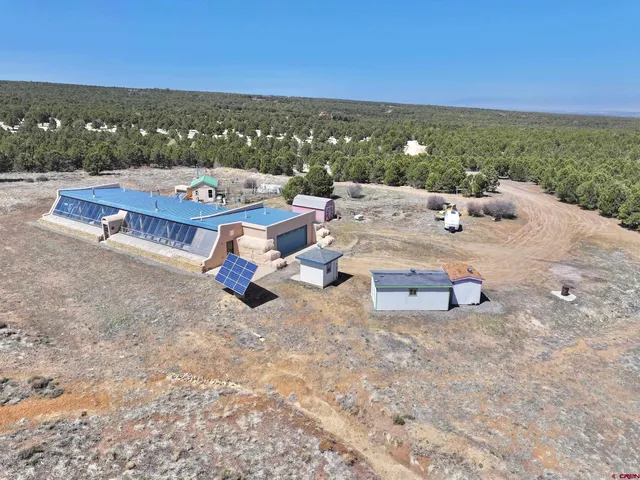 a view of a city with sunset view