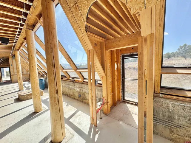 a view of front door