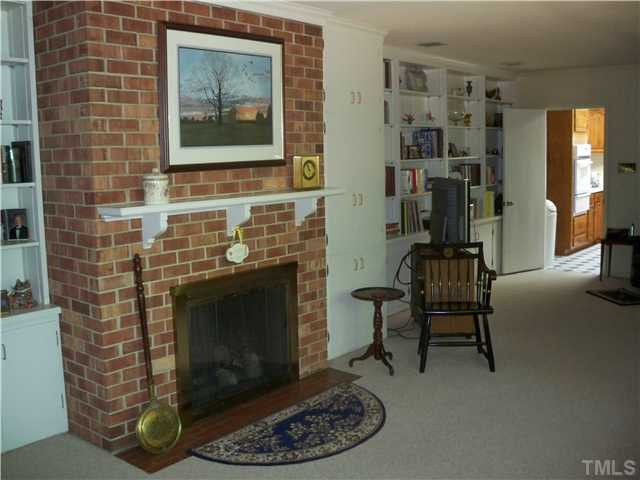 3506 Rugby Road Durham, NC 27707 - Photo 4 of 8 Home features wonderful cabinetry and built in book shelves.