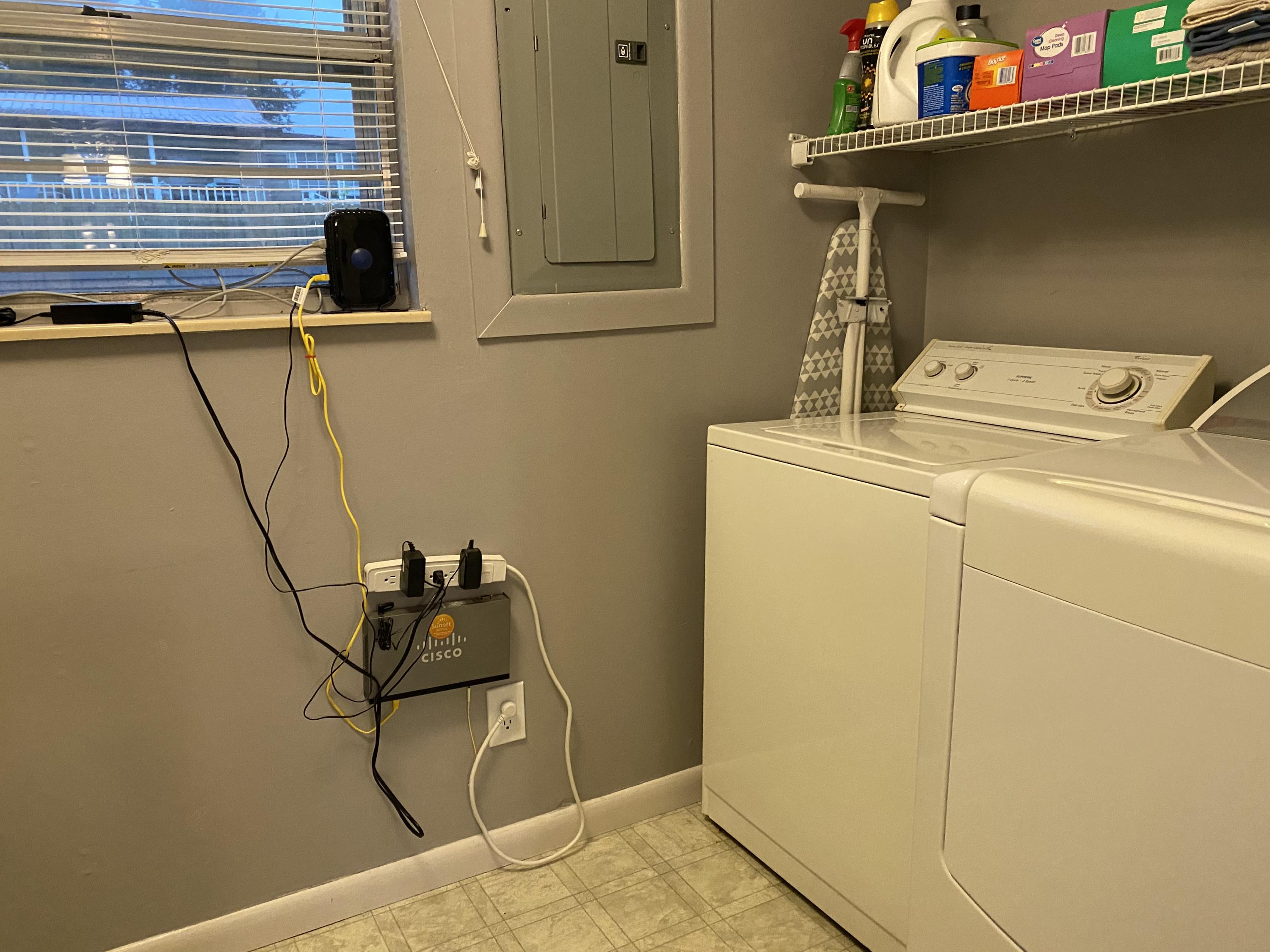 6515 Wilderness Road Ewing, VA 24248 - Photo 19 of 21 laundry room with internet connection